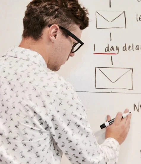 Editorial calendar and article drafts for a content marketing program